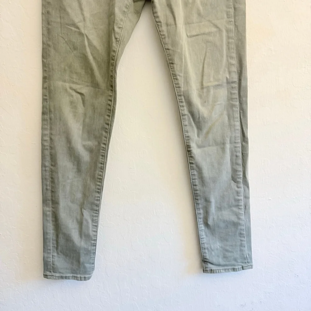 Uniqlo Mens Green Skinny Jeans Size 30